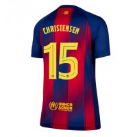 Barcelona Andreas Christensen #15 Domáci Ženy futbalový dres 2025-26 Krátky Rukáv